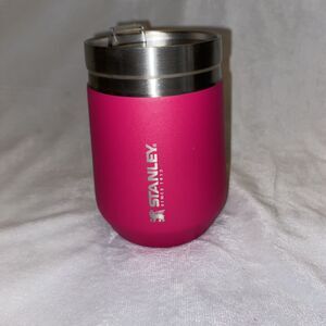 Limited Edition Stanley Pink 10oz Insulated Wine Cup With Lid